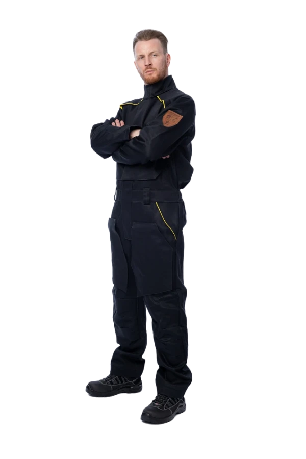 Комбинезон сварщика 2 класса FS 58-02, черный